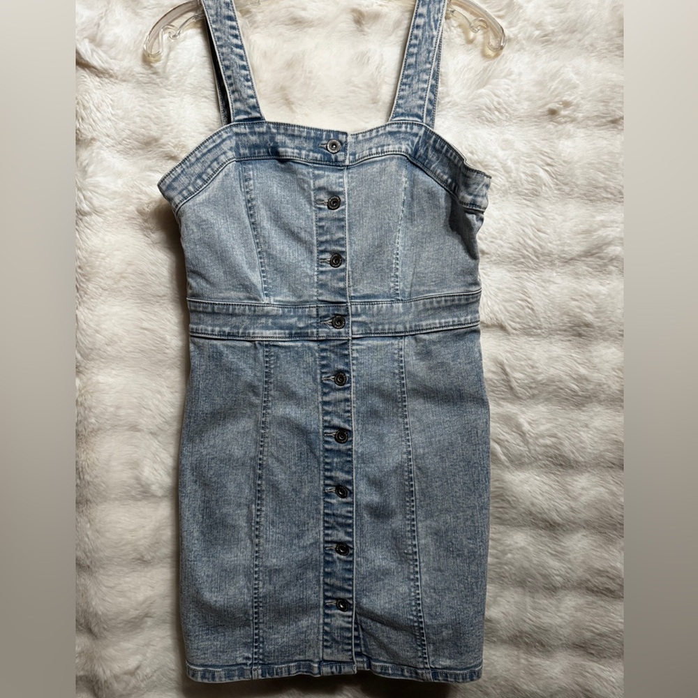 Arizona Jean Company Light Blue Denim Mini Dress